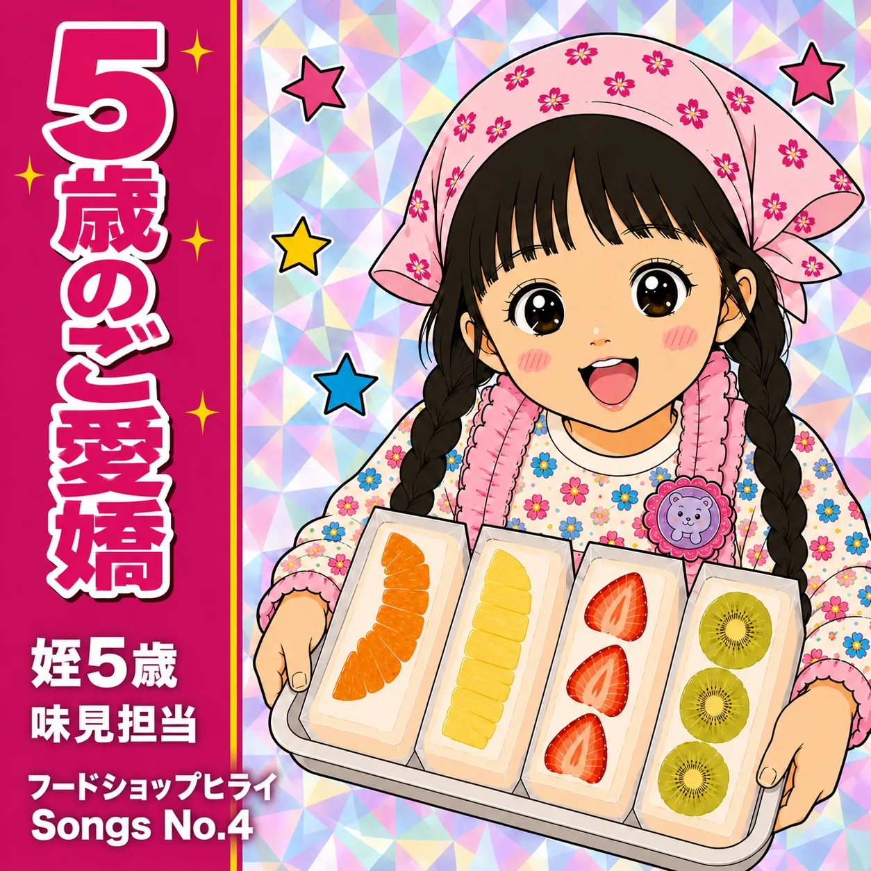 姪の曲のMP3に添付されていた実際のジャケット